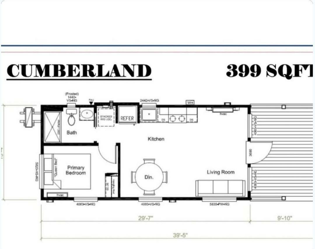 The Cumberland — Versatile Tiny with 10-Ft Porch thumbnail 7