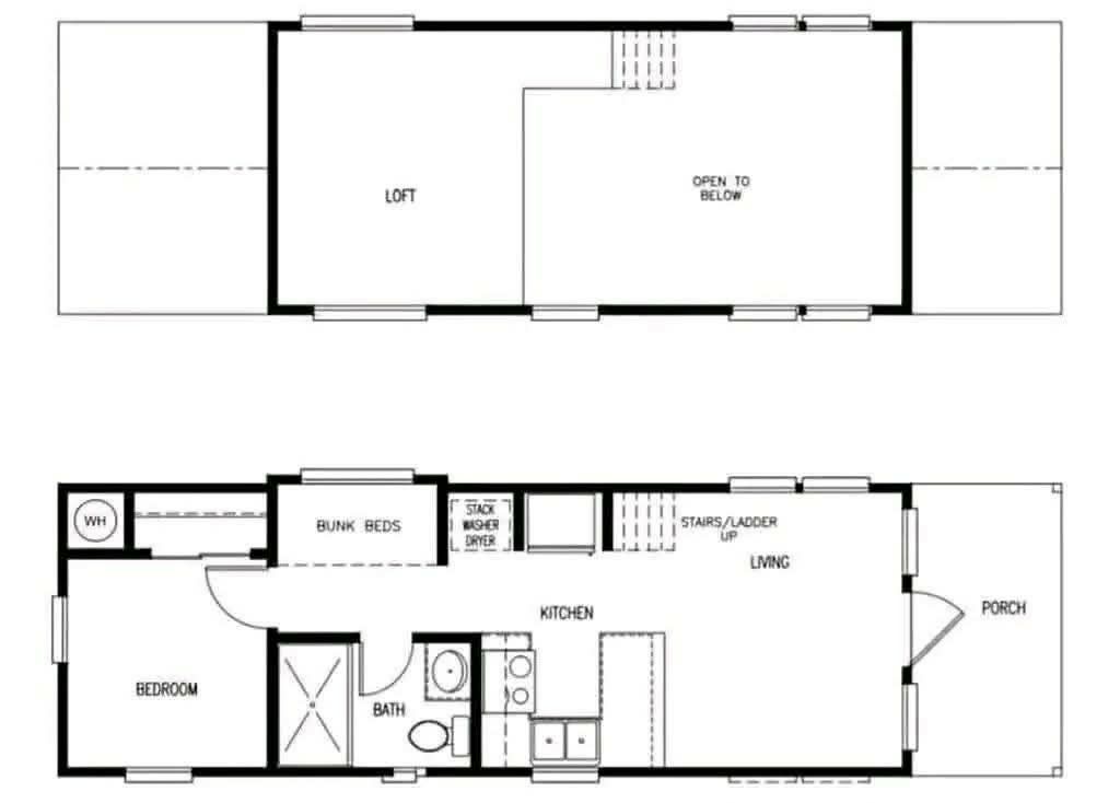 The Anderson — Multi-Sleep Tiny Home with Loft & Bunk Beds thumbnail 9