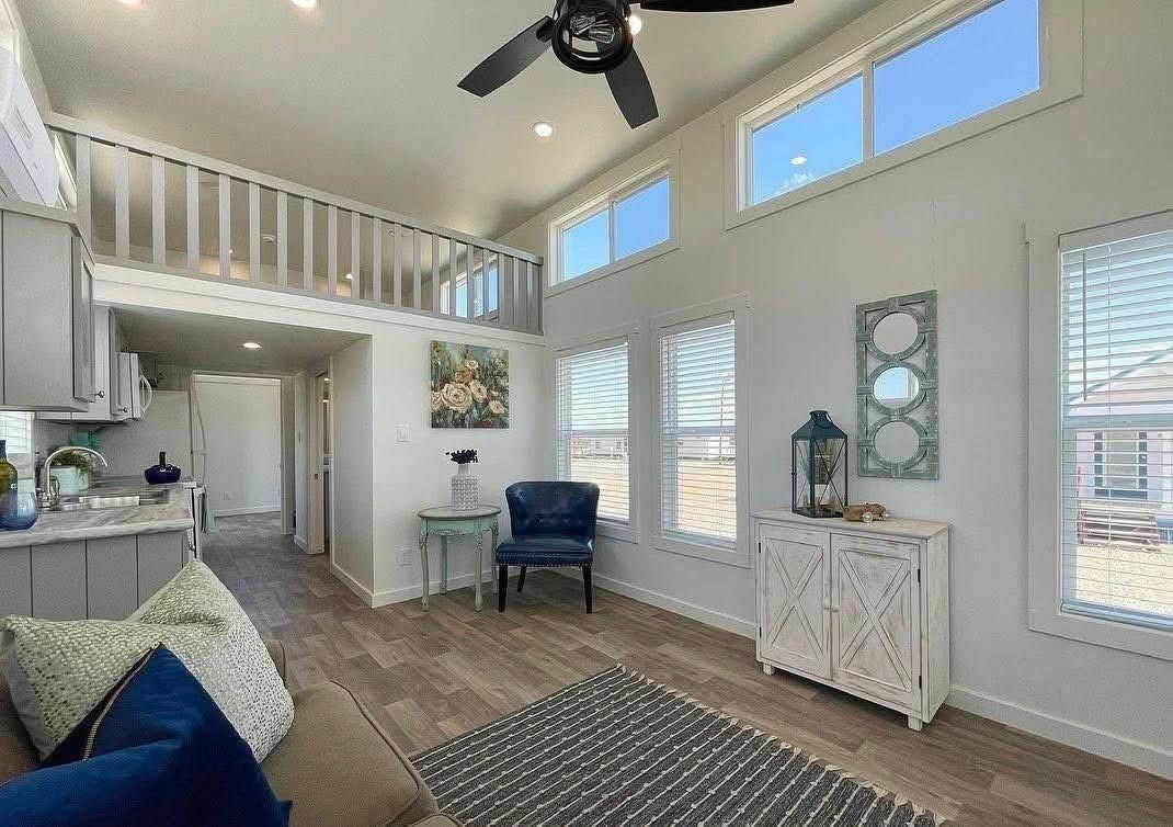 The Lark — 1-Bed 399 Sq Ft Park Model with Loft thumbnail 9