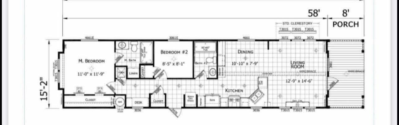Dasha — 880 Sq Ft 2-Bed 2-Bath Single-Section thumbnail 7