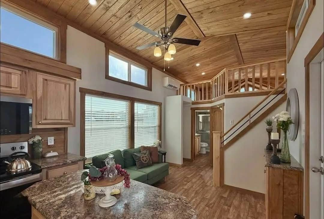Meadowview — Cabin-Style Park Model with Fireplace thumbnail 7